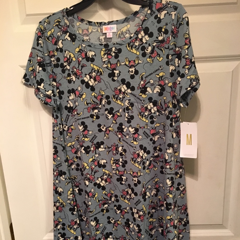 Lularoe Carly: Disney Classic Mickie M